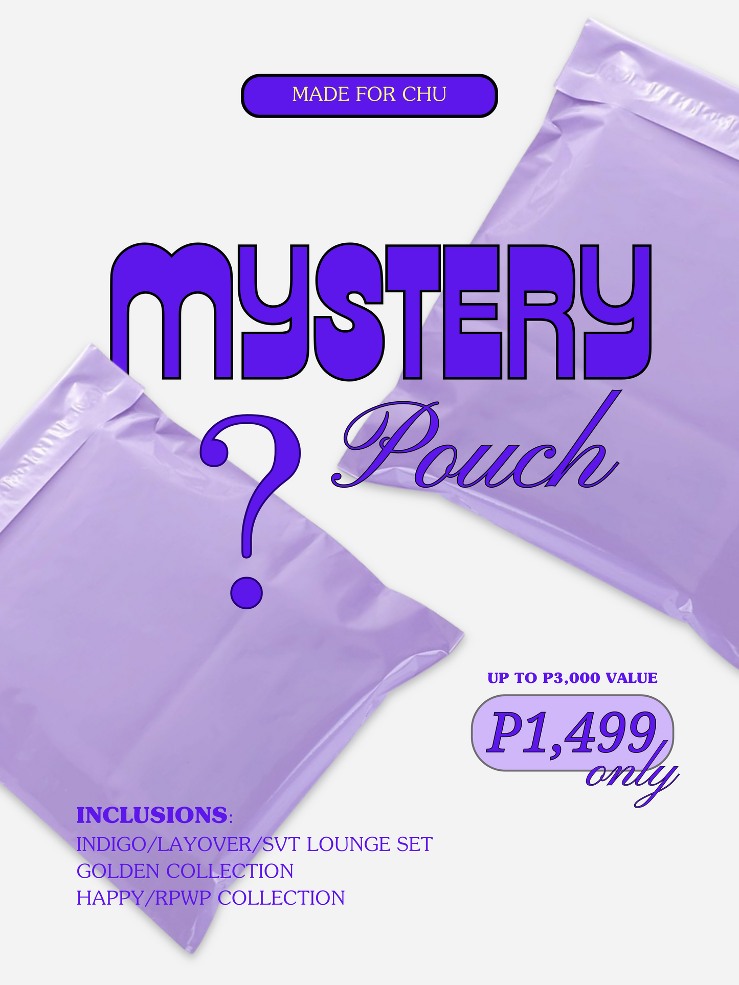 MYSTERY POUCH (P2,800-3,000 VALUE)